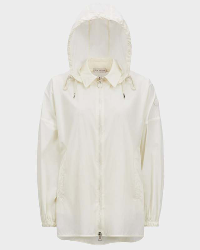 Water-Repellent Shirt with Removable Hood